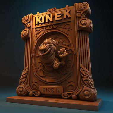 3D model Kinect Rush A Disney Pixar Adventure game (STL)